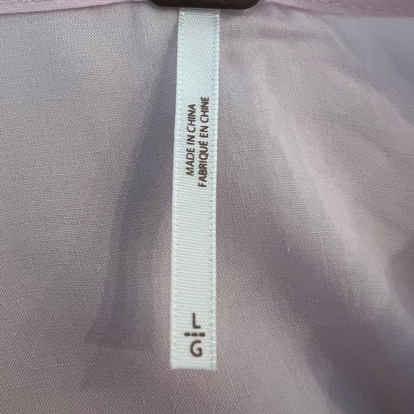 Free People Pink Camisole Chemise Large Lingerie Dress adjustable straps EUC - Picture 5 of 6